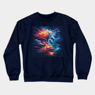 Celestial Unicorn Tee Crewneck Sweatshirt